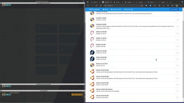 Reinstall OS on RackNerd VPS for CyberPanel: Part 1 of 4