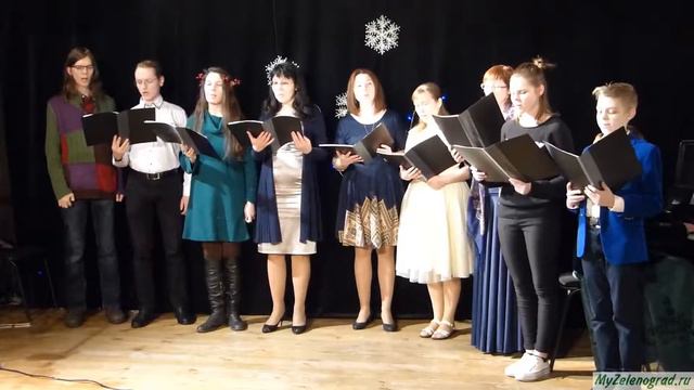Студия академического пения. "В вышине небесной" (колядка)