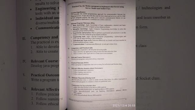 Advanced Java Manual with Correct Answers ??#programming #Vaibhavs