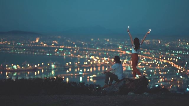 Вайбы ночного города/ Night City Vibes (relaxing music video/для релаксации)