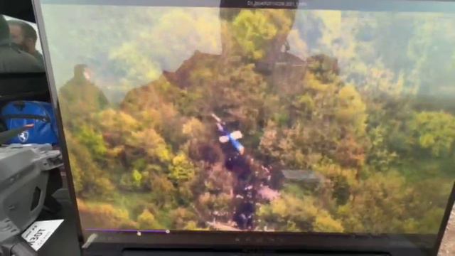 Опубликовано видео президентского вертолета, потерпевшего крушение.