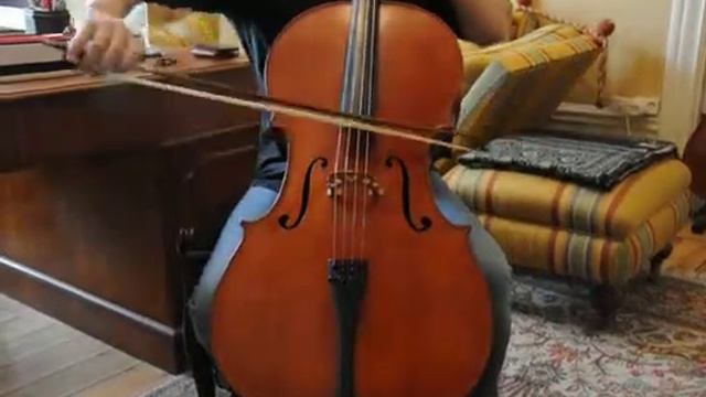 French cello bow Bazin school at cello.se