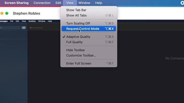 How to use macOS Messages to Share Your Screen Remotely