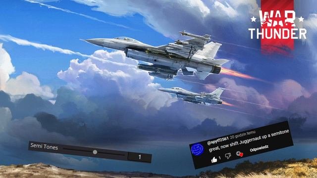 War Thunder OST Juggernaut but i shifted it up a semitone