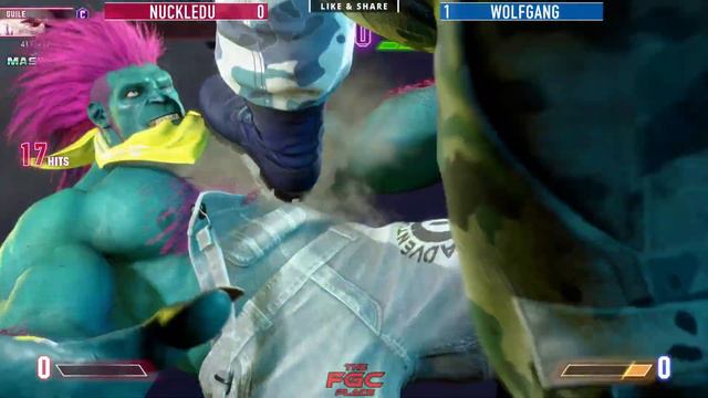 SF6 🔥 Wolfgang (Blanka) vs NuckleDu (Guile) 🔥 Street Fighter 6