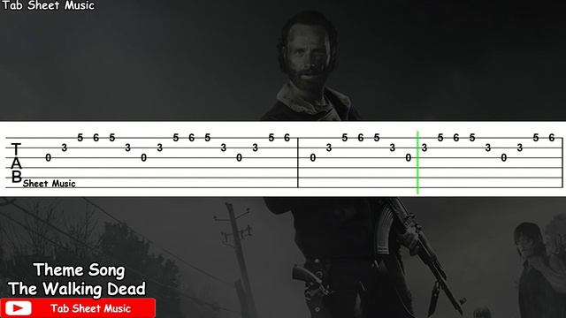 The Walking Dead - Theme Song Guitar Tutorial