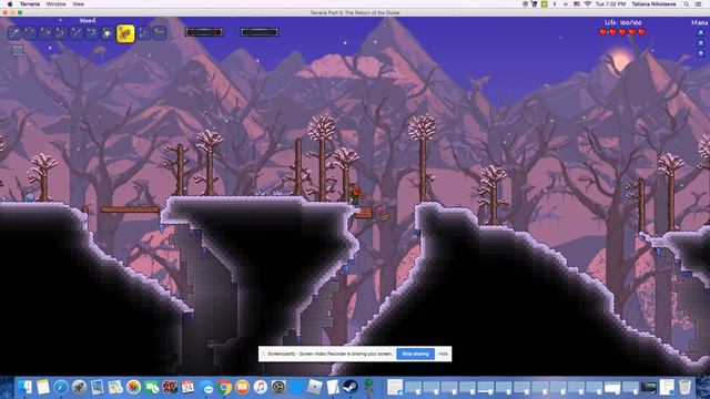preparing to fight my first boss (terraria part 4)