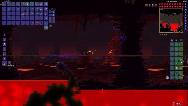 To Hell aka The Underworld! Hellevator Hellstone Armor etc! Terraria 1.3 Lets Play Guide 18