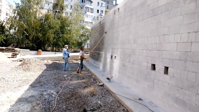 Покраска  Wagner ом 119 гаражных боксов Ч.2
