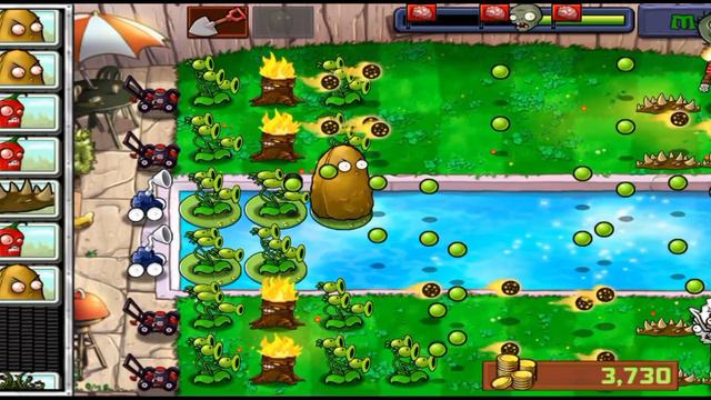 играю в plants vs zombies