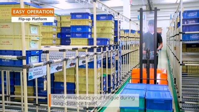 TOYOTA Electric Walkie Stacker 3HFW Series Promotion Video