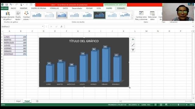 EXCEL 12  GRAFICOS EN COLUMNAS