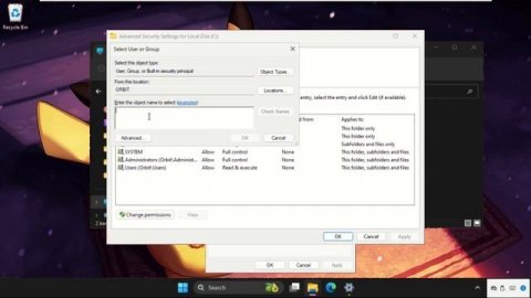 Access is Denied in Windows 11