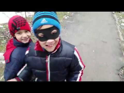Небольшая прогулка по городу Днепрорудный . Часть 3. Дождливая и серая зима.