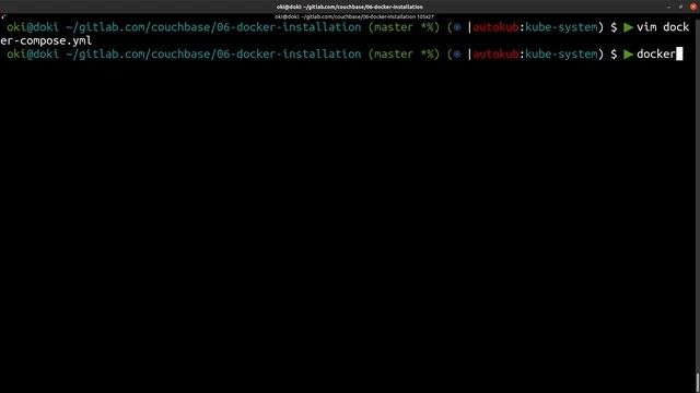 Cluster avec docker-compose - #Couchbase 06