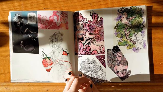 Art Book! 📚 | Let's Flip Through Fragment Vol 1 🌸