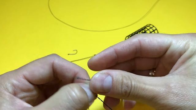 Этот монтаж должен знать каждый рыбак. Фидерная оснастка инлайн с отводом. Рыбалка для начинающих