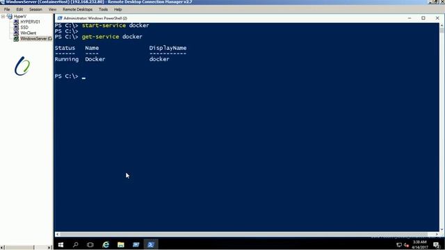 Windows container networking - Transparent