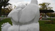 Sculptures of Beata Rostas/ Üzüm hasadi/Szüret- Turkey, Tekirdag, 2018