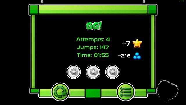 SUB: ON Geometry Dash - Sunshine  Moonlight by Unzor 100
