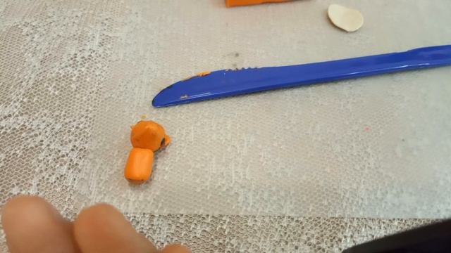 как сделать из пластилина кенгуру
