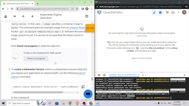Kubernetes Engine: Qwik Start | GSP100 | Google Cloud Study Jams | GDSC GES-COENGG