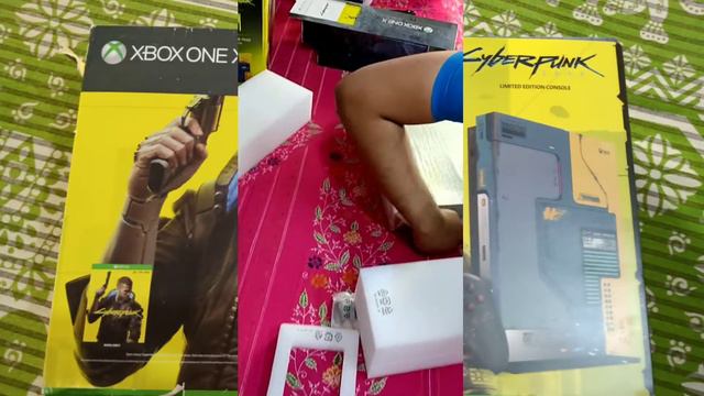 Xbox One X Cyberpunk 2077 Limited Edition Console Unboxing and Review video (Gameplay Review)