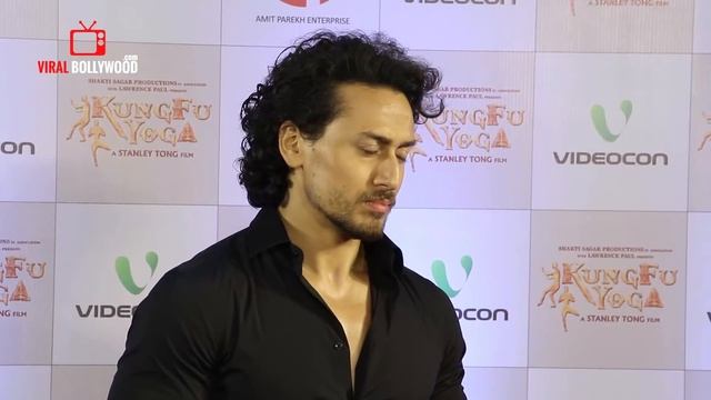 Tiger Shroff About Jackie Chan | Kung Fu Yoga Special Screening | Jackie Chan, Sonu, Disha Patani