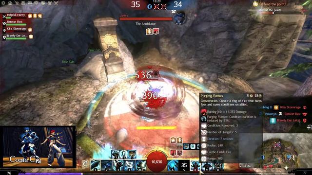 Guild Wars 2 - Come Cry [Guardian]PVP(Condi Burn)(Gameplay) #16