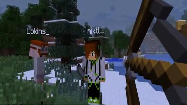 Два друга играют в Minecraft #3[Милый Доооооооом]