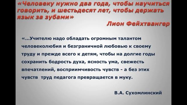 Профессия педагог