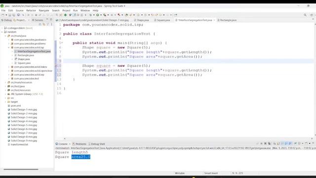 Part 5: SOLID Design Principles - Interface segregation principle with an example in Java.