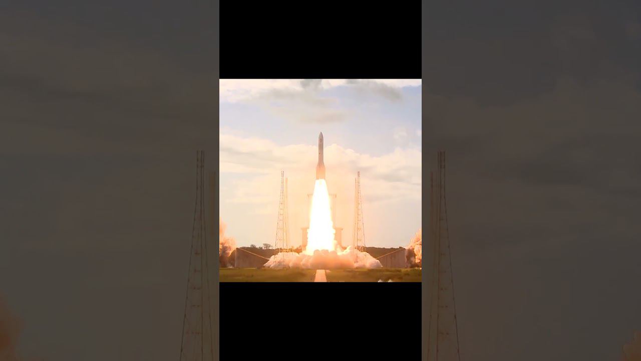 Европейское космическое агентство объявило об успешном пуске тяжелой ракеты-носителя Ariane 6