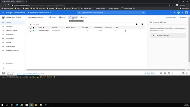 Google Cloud Platform: Deploying Google Kubernetes Engine