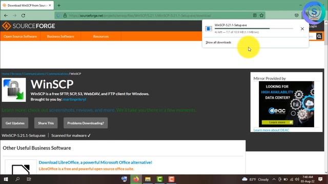 02 WinSCP download and install Bangla