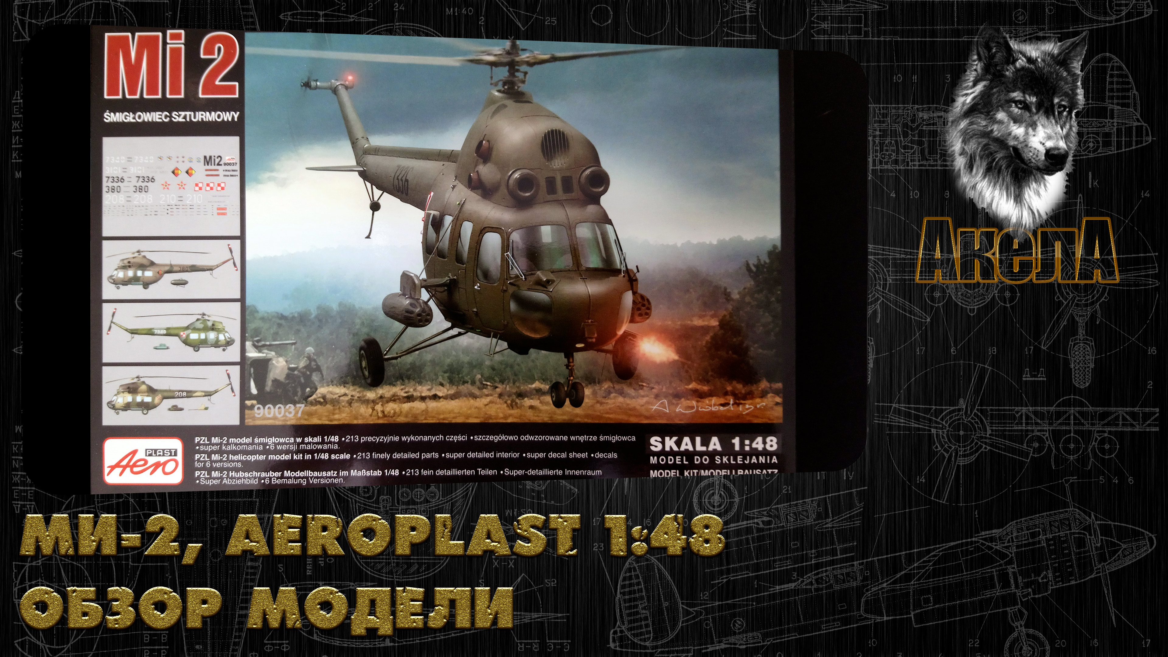 Обзор модели Ми-2, Aeroplast 1/48