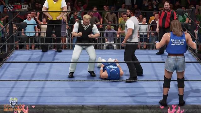 Mean Street Posse VS. Blue World Order | Roster Premiere | 2K19 Gameplay | Community Wish
