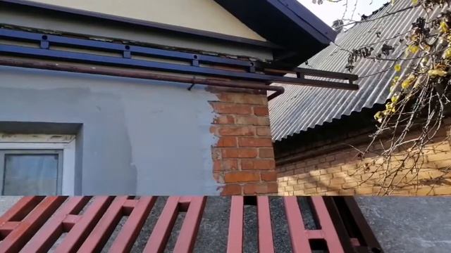 Навес, своими руками. Просто и практично.