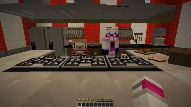 Minecraft Fnaf: Sister Location - Ballora Opens Her Eyes (Minecraft Roleplay)