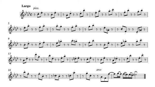 Play the Violin sheet music with Ton Koopman–J.S.Bach: Harpsichord Concerto in f minor, BWV 1056