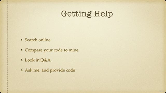 008 How to ask for help