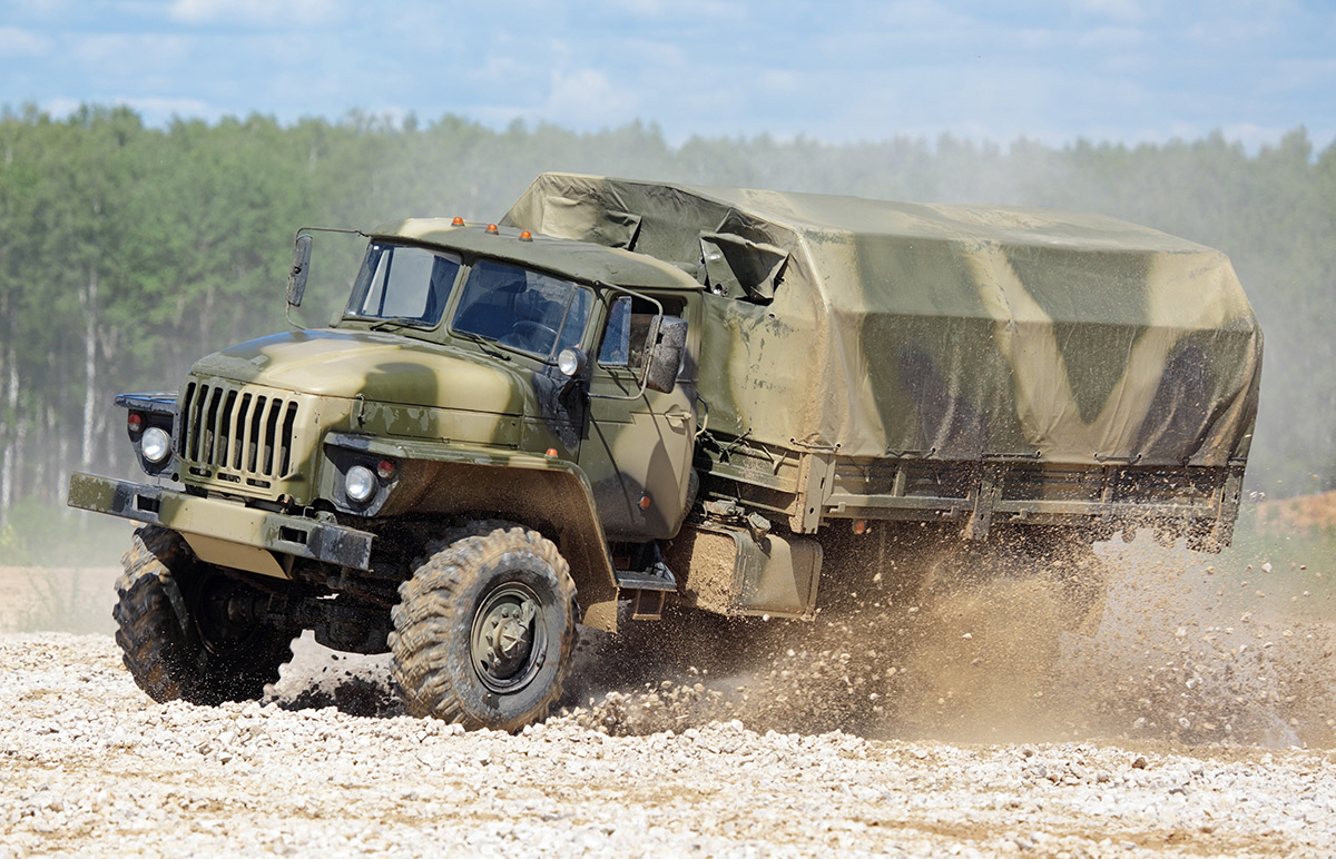 Урал 43206 военный