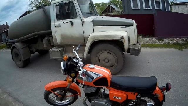 ОБЗОРчик и ПОКАТУШКИ на Чезет-472.4