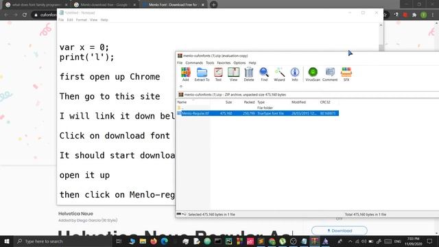 How to get mac programming font