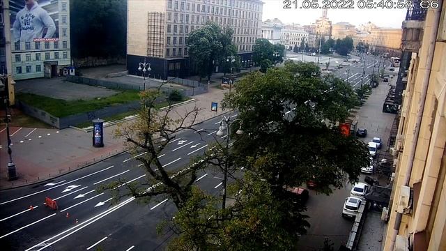 Веб-камера Киев Европейская площадь + Майдан 2022 05 21
