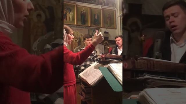 Просительна ектения.Лебедев