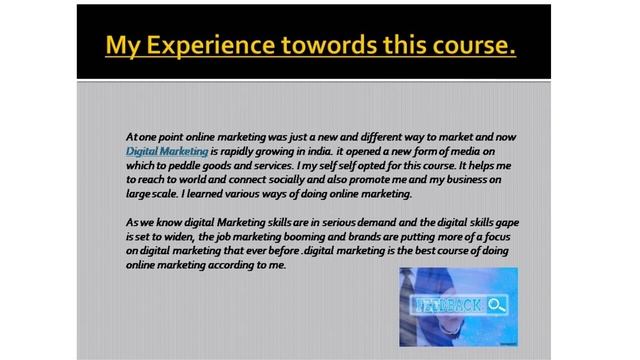 presentation on digital marketing