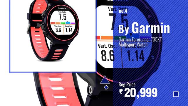 Top 10 Garmin Watches [2018]: Garmin Forerunner 235 Activity Tracker