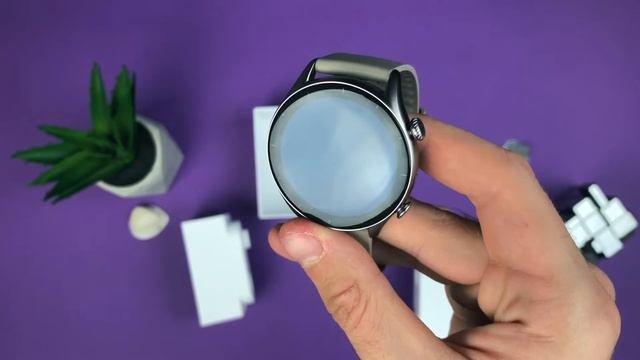 Распаковка умных часов Xiaomi Amazfit GTR 3 Moonlight Grey Global
