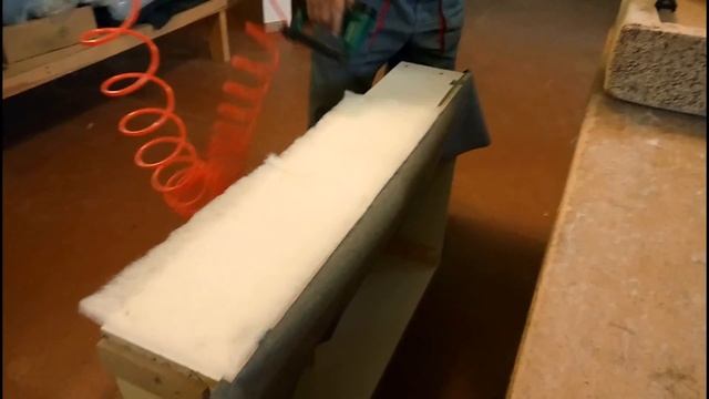 Видео производства мебели